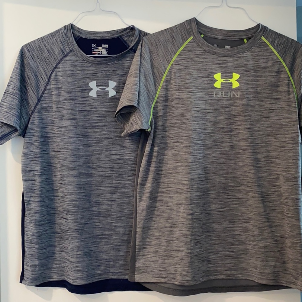 Under Armour Two-Pack Heatgear Fitted Tops Size L